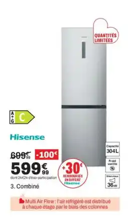 BUT HISENSE Combiné offre