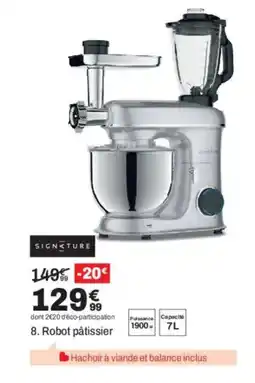 BUT SIGNATURE Robot pâtissier offre