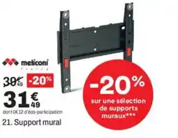 BUT MELICONI Support mural offre
