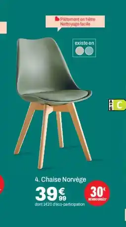 BUT Chaise Norvège offre