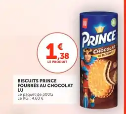 Utile LU Biscuits prince fourrés au chocolat offre