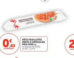 Utile Pâte feuilletée prête à dérouler prix mini offre