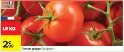 Carrefour Tomate grappe offre