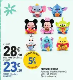 E.Leclerc PELUCHE DISNEY offre