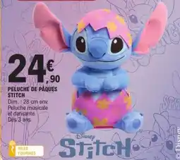 E.Leclerc PELUCHE DE PÂQUES STITCH offre