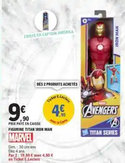 E.Leclerc FIGURINE TITAN IRON MAN offre