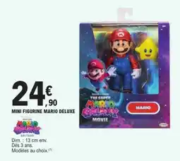 E.Leclerc MINI FIGURINE MARIO DELUXE offre