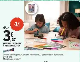 E.Leclerc FEUTRES BLOPENS À PERSONNALISER offre