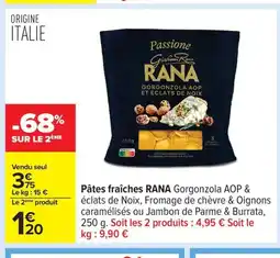 Carrefour RANA Pâtes fraîches offre