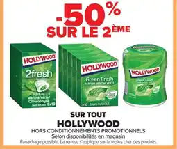 Carrefour HOLLYWOOD Sur tout offre