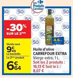 Carrefour CARREFOUR EXTRA Huile d'olive offre