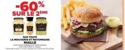 Carrefour MAILLE Sur toute la moutarde et mayonnaise offre