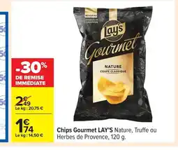 Carrefour LAY'S Chips Gourmet offre