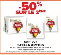 Carrefour STELLA ARTOIS Sur tout offre