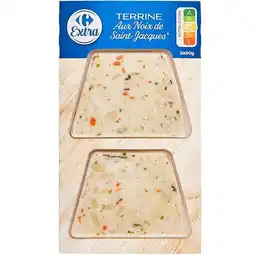 Carrefour Carrefour extra terrine aux noix de saint-jacques offre