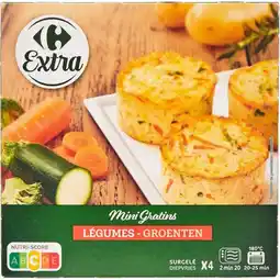 Carrefour Carrefour extra mini gratins surgelés offre