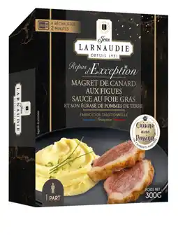 Carrefour Jean larnaudie plats cuisinés repas d'exception offre