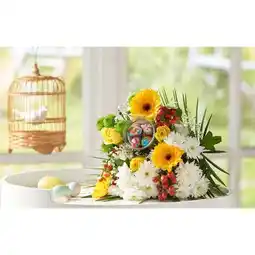 Carrefour Fleur bouquet sardane jaune offre