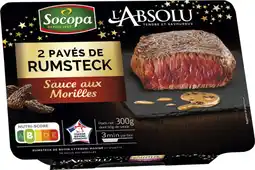 Carrefour Socopa (socopa cherr 2 pavés de rumsteck sauce aux morilles socopa offre
