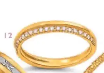 Demi Alliance Diamants 0.21 ct Taille 54