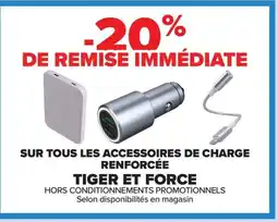 Carrefour TIGER ET FORCE Sur tous les accessoires de charge renforcée offre