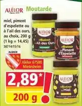 Norma Alelor - moutarde offre