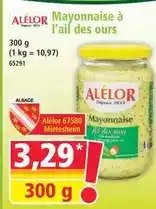 Norma Alelor - mayonnaise a l'ail des ours offre