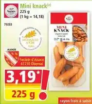 Norma Festein d'alsace - mini knack offre