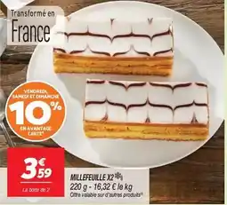 Netto Millefeuille offre