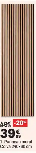 BUT Panneau mural Colva offre