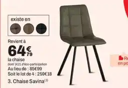 BUT La chaise offre
