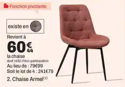 BUT Chaise Armel offre