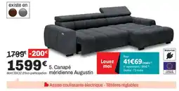 BUT Canapé méridienne Augustin offre