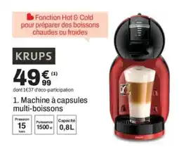 BUT KRUPS Machine à capsules multi-boissons offre