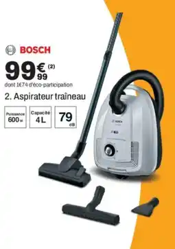BUT BOSCH Aspirateur traîneau offre