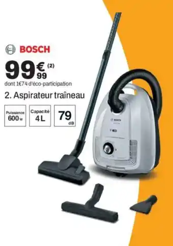 BUT BOSCH Aspirateur traîneau offre