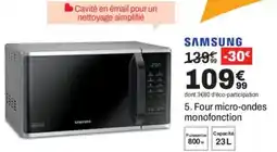 BUT SAMSUNG Four micro-ondes monofonction offre