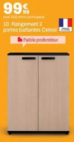 BUT Rangement 2 portes battantes Celest offre