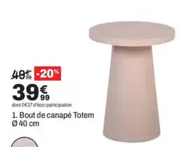 BUT Bout de canapé Totem offre