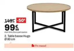 BUT Table basse Hugo offre