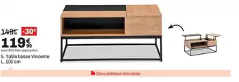 BUT Table basse Vincente offre