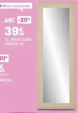 BUT Miroir Dublin offre