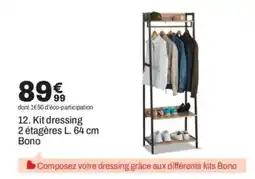 BUT Kit dressing 2 étagères offre