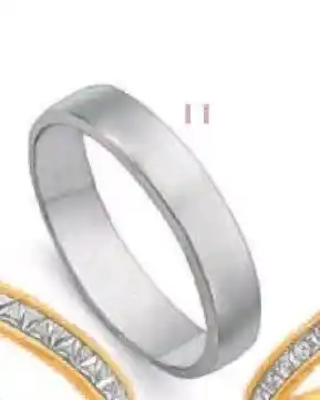 Le manège à bijoux Alliance Taille 54, or Gris 3.32g offre