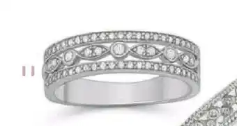 Le manège à bijoux Bague oxydes de zirconium, taille offre