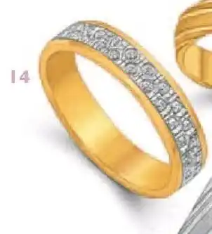 Le manège à bijoux Alliance, taille 54. 2 ors 4,44 g. offre