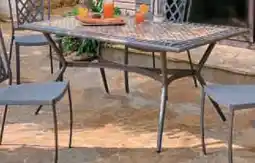 Super U Table rectangulaire rabat offre