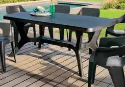 Super U KETER Table rectangulaire baltimore offre