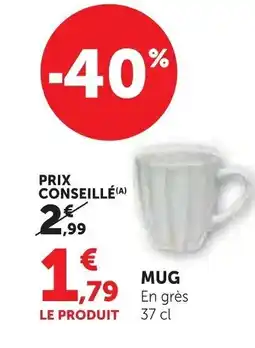 Super U Mug offre