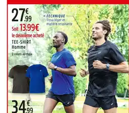 Intersport Tee-shirt homme offre